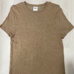 Zara Tan T-Shirt